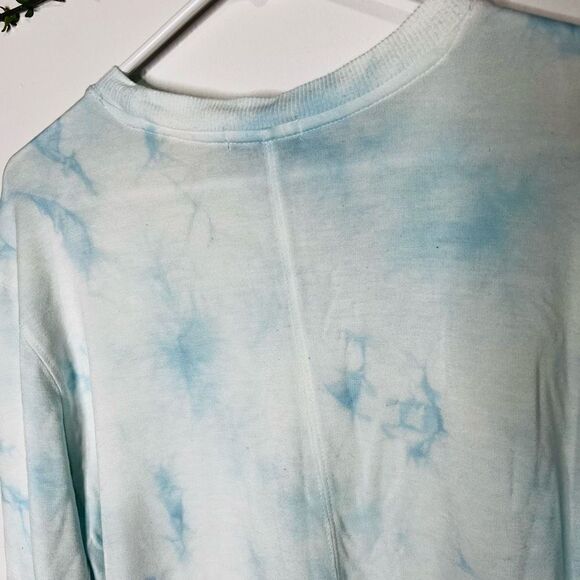 Wildfox Women's Blue Tie Dye Long Sleeve Sweatshirt Size Medium - Picture 12 of 12